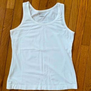 White Tek Gear workout tank top